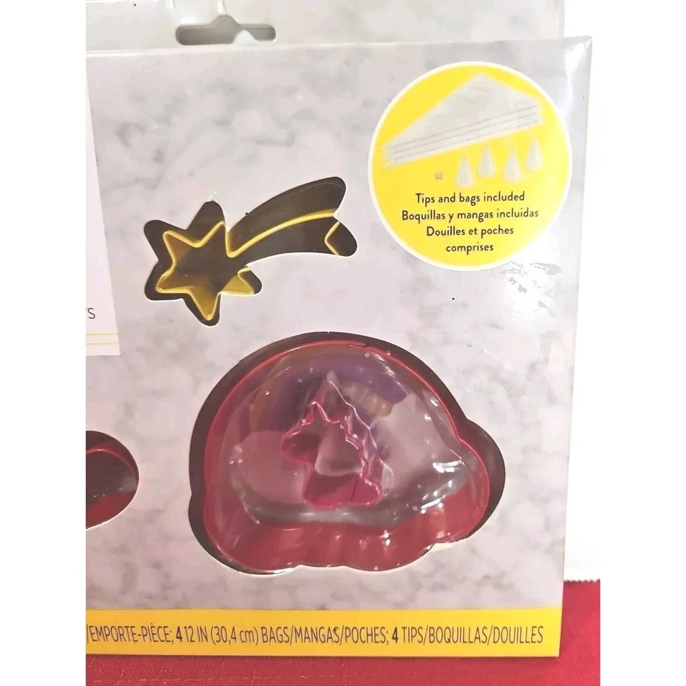 Wilton Unicorn Cookie‎ Decorating Kit 2107-0-0186 Rainbow Shooting Star New
